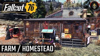 FALLOUT 76 | Farm / Homestead Camp Build.