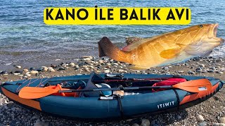 Kano ile Balık Avı | Hayalet Ağları Temizledik | Kanoda Lrf At Çek | #fishing #fish