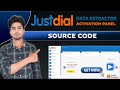 justdial activation panel source code | just dial data extractor sofware download | justdial scraper