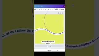 Text Ribbon Flow Tutorial in Canva