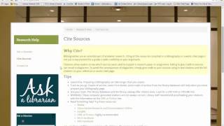 Using Citations in QuickSearch- JTCC Libraries
