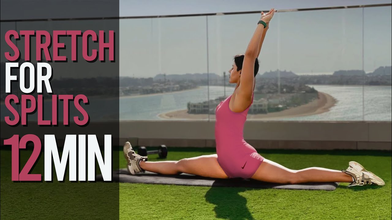 12min Stretching For Splits Youtube