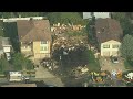 House Explodes In Ridgefield, New Jersey