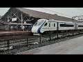 22225 mumbai csmt solapur vande bharat express arrival at kalyan vande bharat express kalyan jn