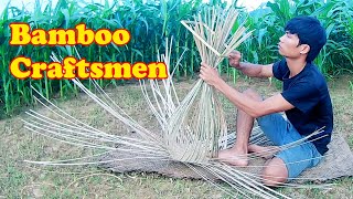 Amazing ideas craft use bamboo wood, Make a basket