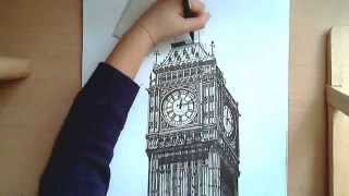 Realistic Drawing: Big Ben