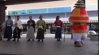 熊本城おもてなし武将隊　城彩苑演舞　2017.7.15　午後①