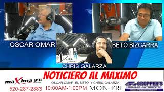 Noticiero Al Máximo Con Oscar Omar Felix, ''Betun'' Vizcarra Y Chris El ''Machu Picchu'' #Podcast291