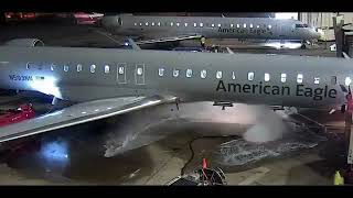 Chaotic Jet Fuel Spill at DFW Airport: Ground Worker Battles Out-of-Control Hose in Viral Video!