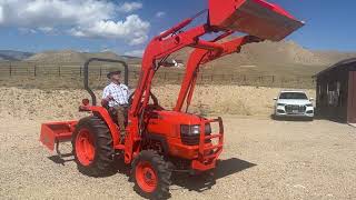 2004 Kubota L2800 Tractor w/ Kubota LA463 Loader, 108 Hours