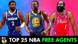 Top 25 NBA Free Agents For 2023