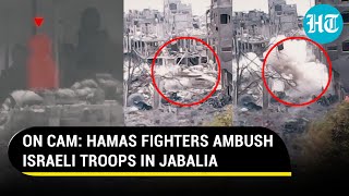 Hamas 'Kills' Israeli Soldiers By Trapping Them Inside Explosive-rigged Building In Jabalia | Watch