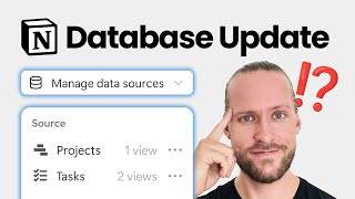 All You NEED to Know About the Notion Database Update & Data Sources