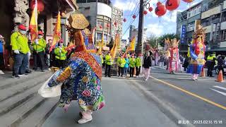 2023年2月16日中和廣濟宮福和宮尖山腳庄值年爐主里南巡恭請五港媽回駕