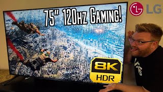 LG's 8k Nano Cell TV is actually a 120hz Gaming Monitor!?!?