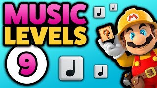 Super Mario Maker - MUSIC LEVELS [#9] - Tetris // Odyssey // SM64