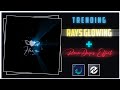 Trending Rays Glowing Lyrics With Raindrops Effect Blackscreen Status Video Editing In Alightmotion