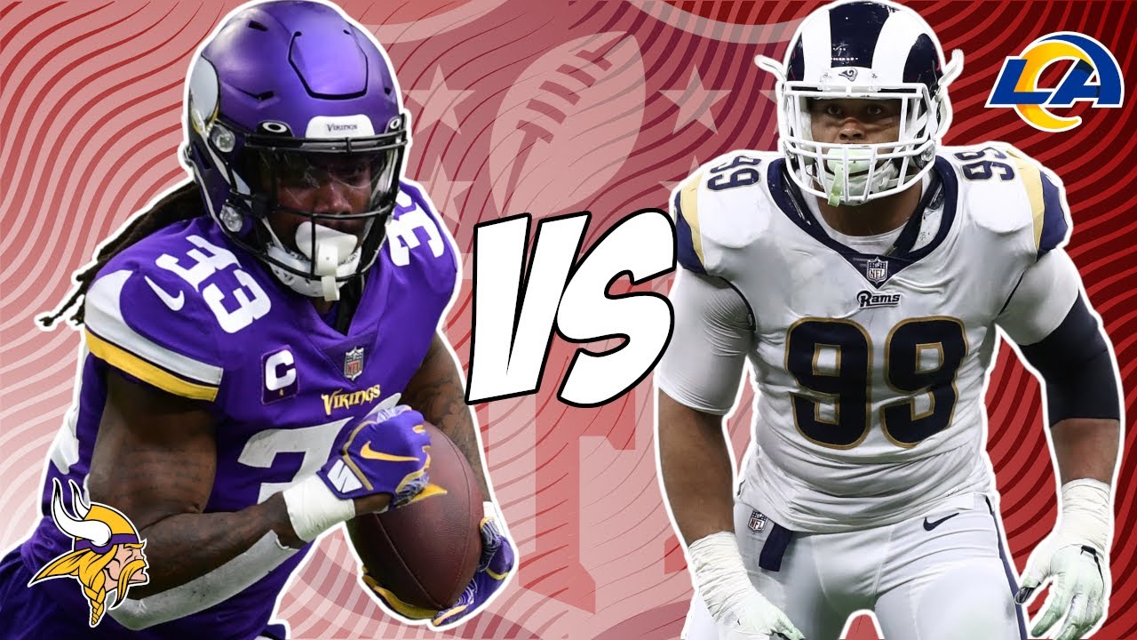 Minnesota Vikings Vs Los Angeles Rams 12/26/21 NFL Pick And Prediction ...