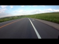 short road bike descent northside of chatfield dam on perimeter road .