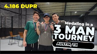 I'm a 4.186 playing in a 3 Man Tourney? Liveball | Lost Pines - Austin, TX