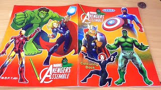 avengers colouring book / hulk / ironman/ captain America/ thor all characters