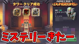 【マイクラダンジョンズ】ミステリーのこんなやつ出ました！2つ出るまでやめられません！【naotin】