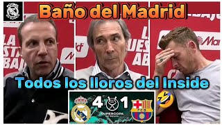 Todos los lloros de Jota, Soria y el Lobo durante la final de Supercopa Real Madrid - Barca 🤣