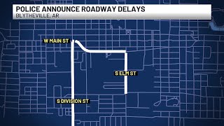 Crews to escort equipment through Blytheville, expect traffic delays