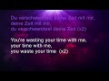 Learn German with Songs - (germ./engl. subs) / Edwin Rosen - Verschwende deine Zeit