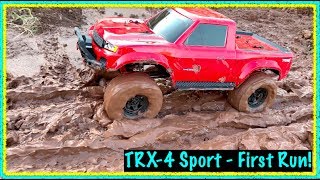 TRX-4 Sport - First Run!