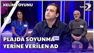 Plajda Soyunma Yerine Verilen Ad | Kelime Oyunu