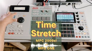 MPC ONE timestretch | MPC ONE vs MPC 2000xl