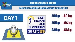 Cadet European Judo Championships - Sarajevo 2018 - Day 1