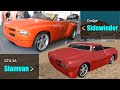 GTA SA Cars vs Real Cars#2 | All Muscle & Lowriders