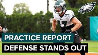 Defense Rules The Day At Camp | Eagles Practice Report