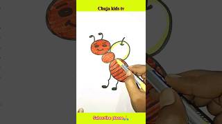 How to draw an ant 🐜|  Art for kids hub🦸‍♂️ #shorts