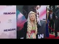 Frances Fisher  - premiere of 'Reagan'