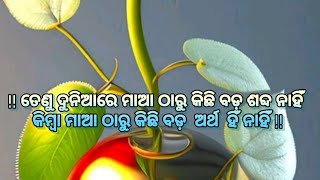 !!ଦୁନିଆରେ ମାଆ ଠାରୁ କିଛି ବଡ଼ ଶବ୍ଦ ନାହିଁ!!|Mother Day|Odia Motivation Story|Motivation Videos|