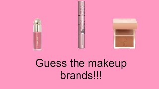 Guess the makeup brand 🎀🌟