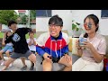 MINGWEIROCKS - The FASTEST way to make ICE CREAM! #shorts