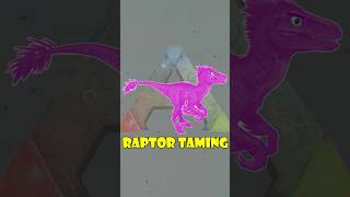 Ark Raptor taming