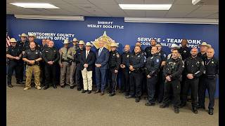 Montgomery County Sheriff's Office: Press Conference on Operation Zero Traction
