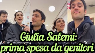 GIULIA SALEMI e PIERPAOLO PRETELLI: prima spesa da neo genitori (con risate assicurate) ♥️♥️♥️