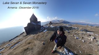 Lake Sevan Mountain \u0026 Sevanavank Monastery (Mountain Hiking in Armenia - December 2019)