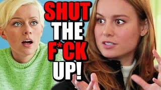 Brie Larson SHUTS DOWN Crazy Feminist in SHOCKING TWIST She Didn’t See Coming!