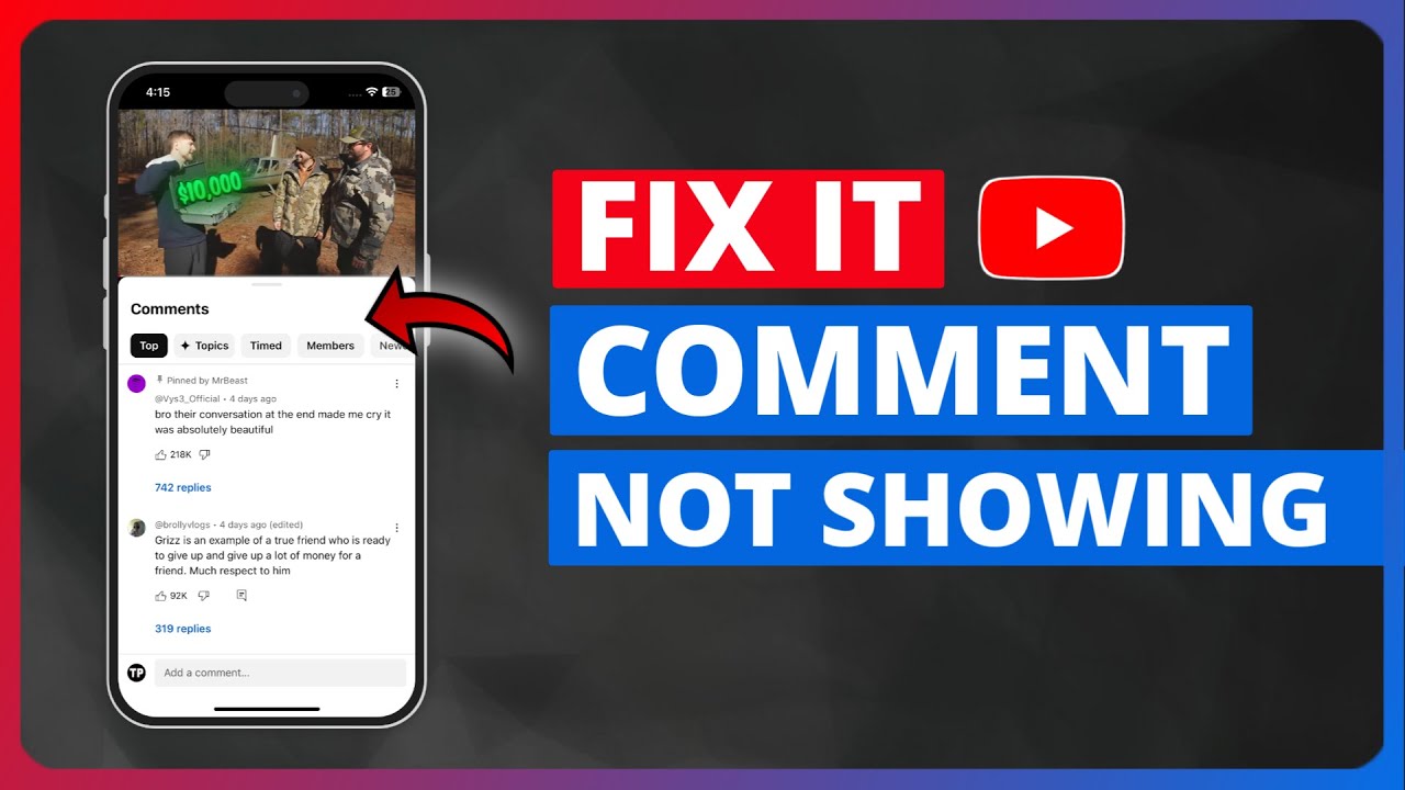 Fix Youtube Not Showing Comments Youtube