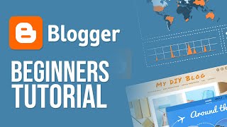 Blogger.com For Beginners 2024 - How to Use Blogger to Create Blogs!