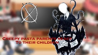 Creepypasta parents react to their children !blood!