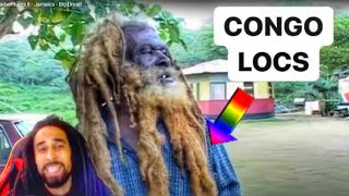 Reacting Freeform Congo Locs in Jamaica