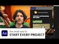The Smart Way to Start Every AE Project (Automation Blocks Tutorial)